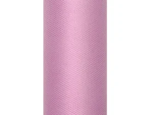 Tiul gładki pudrowy róż 0.15 x 9m