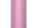 Tiul gładki pudrowy róż 0.30 x 9m