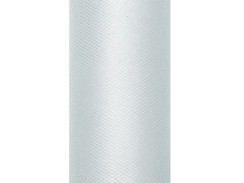 Tiul gładki szary 0.50 x 9 m