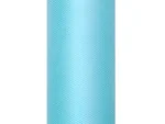 Tiul gładki turkus 0.3 x 9m