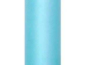 Tiul gładki turkus 0.3 x 9m