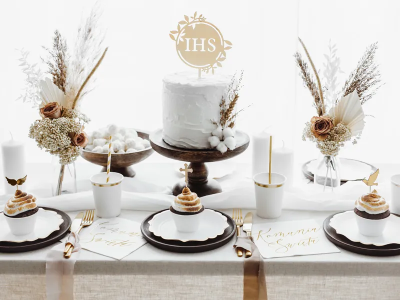 Topper drewniany IHS 23 cm