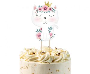 Topper na tort Kotek 26x10cm