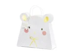 Torebka na prezenty Miś polarny 31.5x27x10 cm