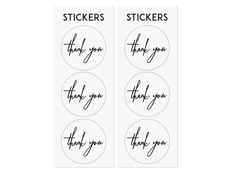 Torebki na słodycze kraft thank you