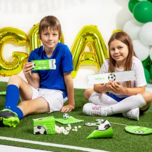 Zaproszenie na imprezę Football 6 sztuk