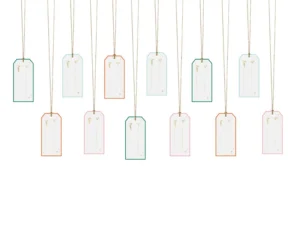 Zawieszki do prezentów mix