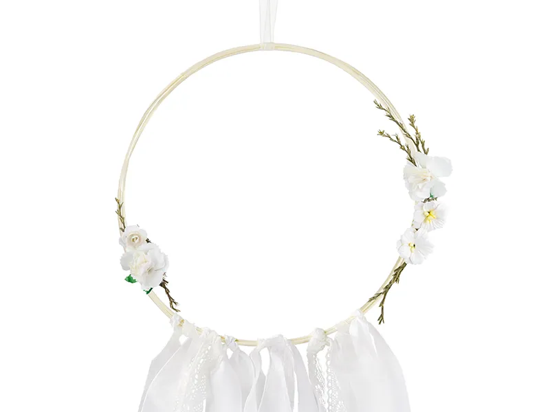 Zestaw dekoracji Łapacze, biały