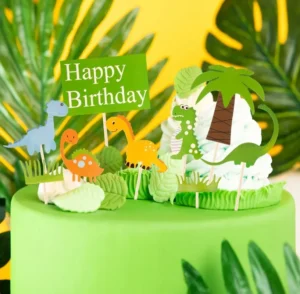 toppery na tort dino 9 sztuk