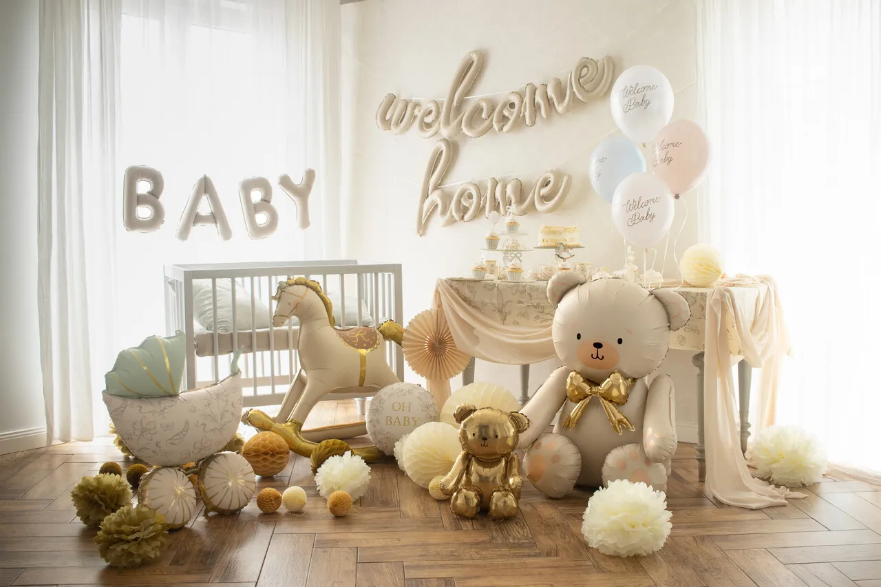 Dekoracje na Baby Shower dla dziewczynki i chłopca