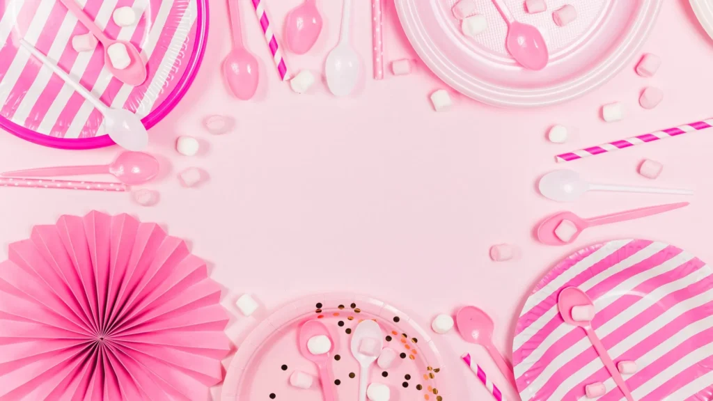 impreza z motywem barbie