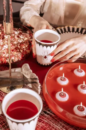 Kubeczki Pająk, mix, 400 ml (1 op. 6 szt.) 2