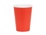 Kubeczki papierowe czerwone 250 ml