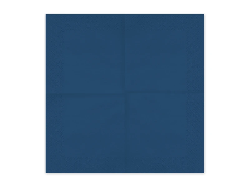 Serwetki papierowe, granatowy, 33x33cm (1 op. 6 szt.) 2