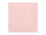 Serwetki papierowe jasny różowy 33x33 cm
