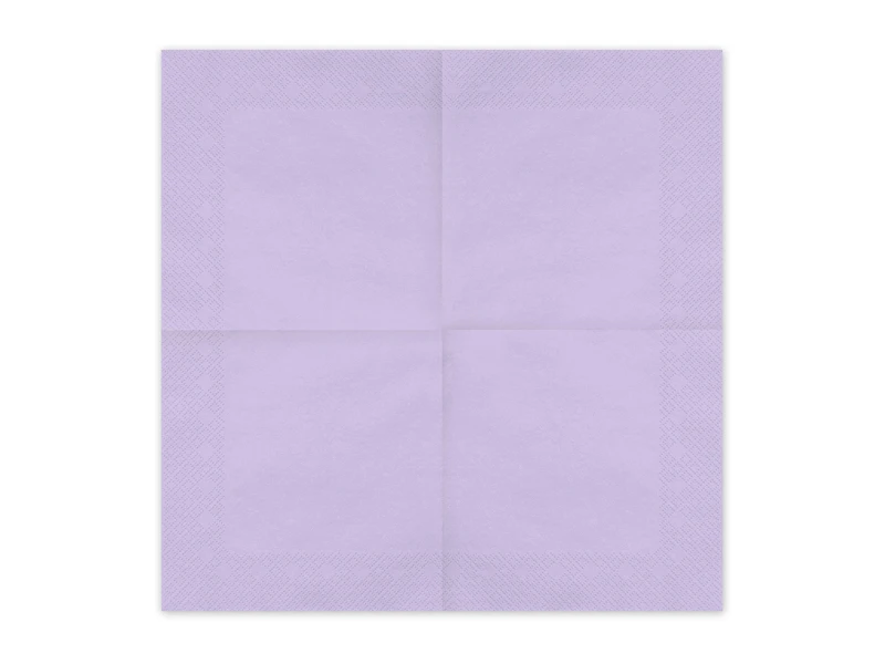 Serwetki papierowe, lawenda, 33x33cm (1 op. 20 szt.) 2