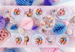 Talerzyki Koci Domek Gabi mix 23cm