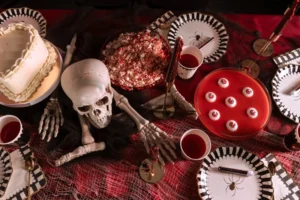 Talerzyki Pająk, 23 cm, mix (1 op. 6 szt.) 2