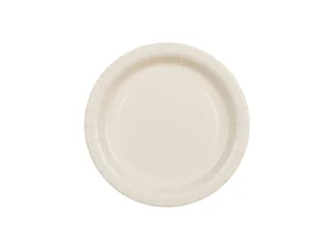 Talerzyki papierowe beżowe 18 cm