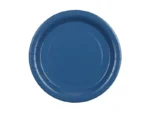 Talerzyki papierowe granatowe 23 cm