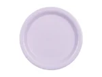 Talerzyki papierowe lawendowe 23 cm