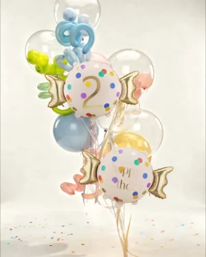 Balon foliowy Cukierek cyfra 2 61x37cm