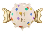 Balon foliowy Cukierek Happy Birthday 61x37 cm