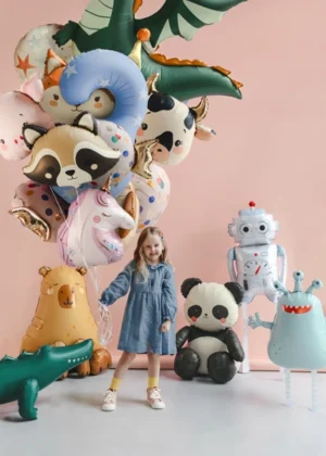 Balon foliowy Panda 68x72cm