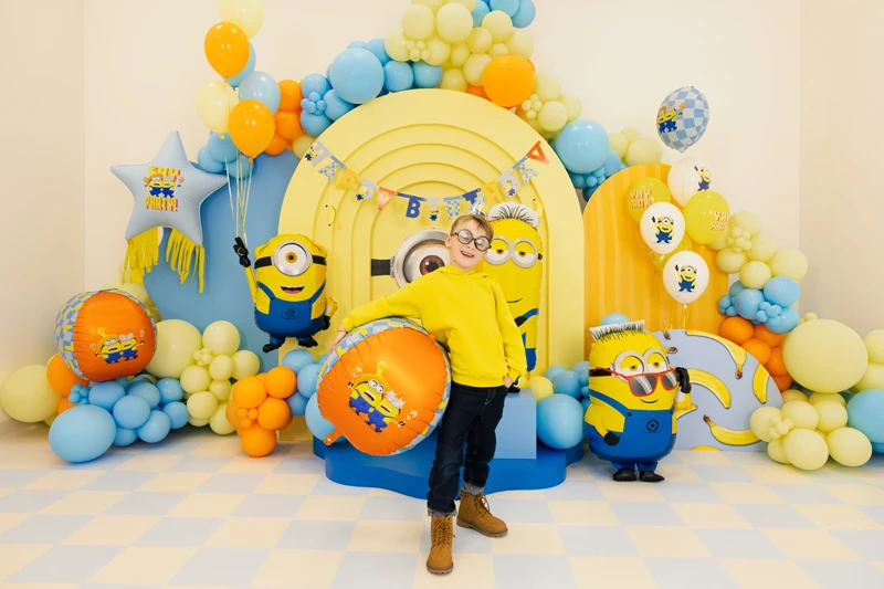 Balon foliowy Piłka w Minionki, 75 cm
