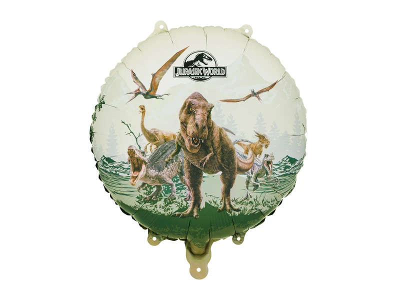 Balon foliowy pastylka Jurassic World 35x35 cm