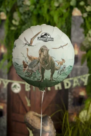 Balon foliowy pastylka Jurassic World 35x35cm