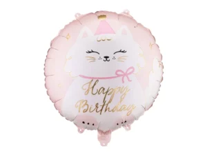 Balon foliowy pastylka Kotek 35x35 cm