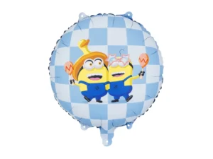 Balon foliowy pastylka Minionki 35x35 cm