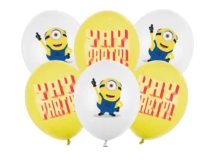 Balony Strong 30 cm Minionki z nadrukiem mix