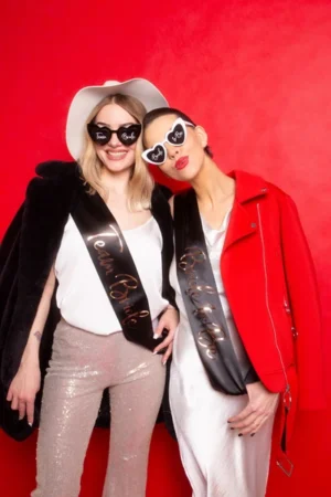 Szarfa Bride to be czarny 75cm