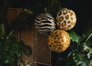 Balon foliowy Piłka w Cętki Żyrafa 75 cm