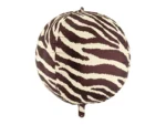 Balon foliowy Piłka w Paski Zebra 75 cm