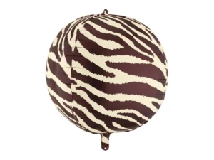 Balon foliowy Piłka w Paski Zebra 75 cm