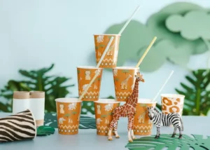 Kubeczki Safari 220 ml mix (1 op. : 6 szt.)