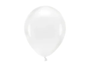 Balony Eco 26 cm transparentne