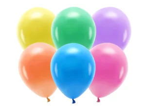 Balony Eco 30cm pastelowe mix