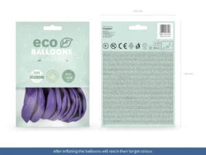 Balony Eco 30cm pastelowe lawenda