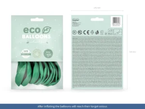 Balony Eco 30cm pastelowe zielone