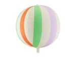 Balon foliowy Piłka w paski 75 cm