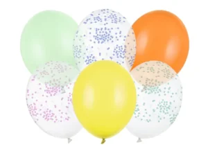 Balony 30 cm Konfetti mix