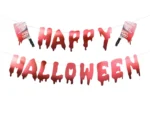 Baner Happy Halloween z tasakami 120 cm