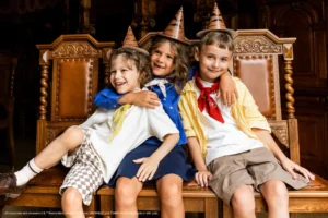 Czapeczki Harry Potter Tiara Przydziału 16cm brązowe