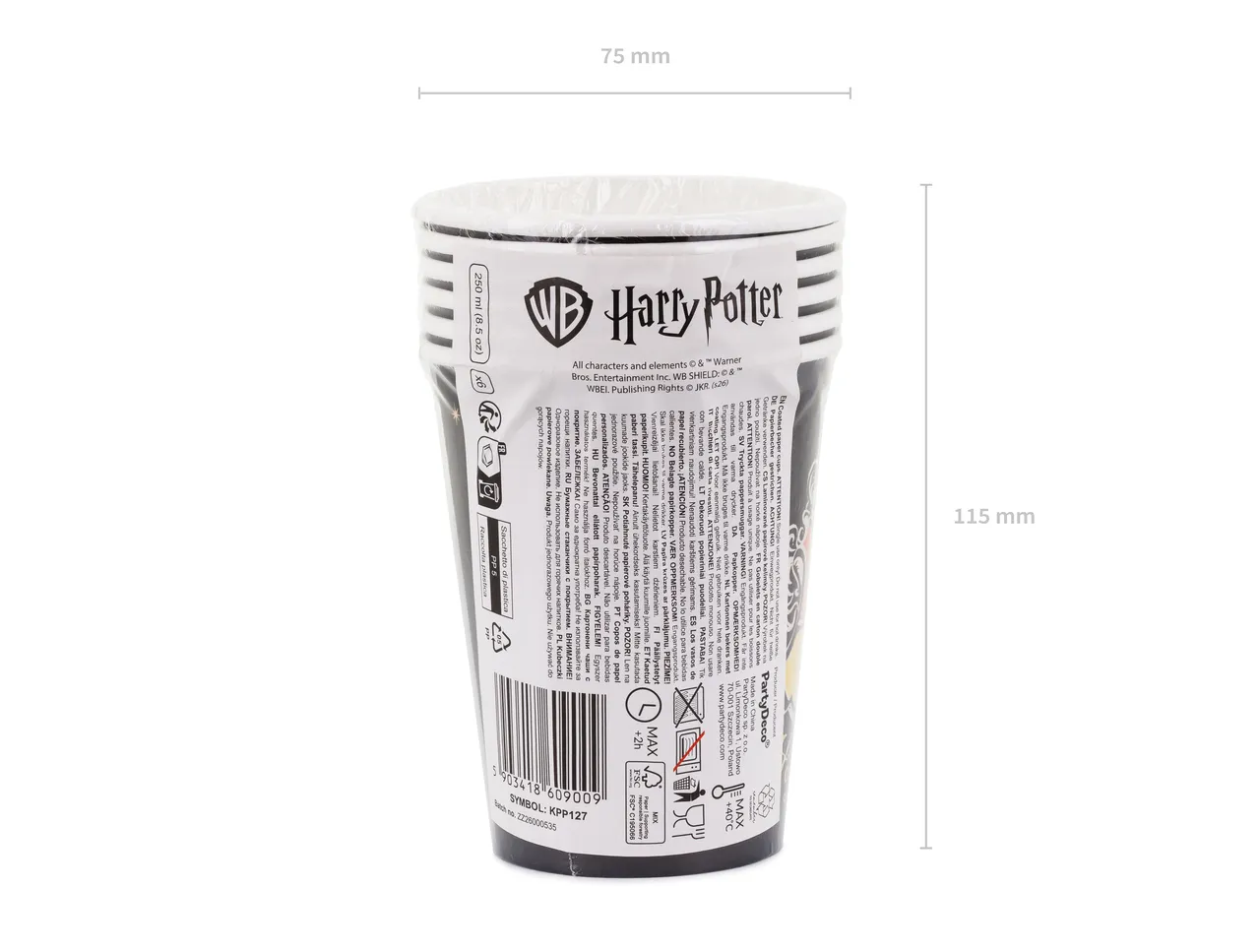 Kubeczki Harry Potter Herb Hogwartu 250 ml