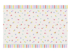 Obrus papierowy Konfetti 180x120 cm