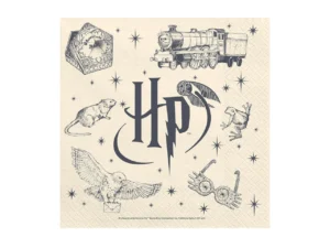Serwetki Harry Potter 33x33 cm beżowe